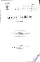 Cesare Lombroso (1836-1909).