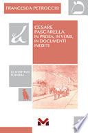 Cesare Pascarella. In prosa, in versi, in documenti inediti