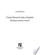 Cesare Pavese di carta e di parole