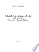 Ceti sociali e lotta per il potere a Messina nel secolo XV
