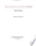 Chamber music. v. 1. Solo sonatas ; v. 2.1. Trio sonatas I