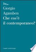 Che cos'è il contemporaneo?