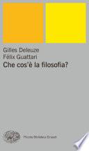 Che cos'è la filosofia