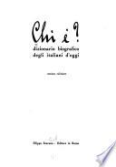 Chi è?