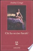 Chi ha ucciso Sarah?