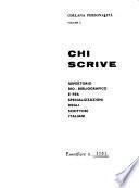 Chi scrive