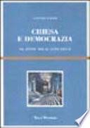 Chiesa e democrazia
