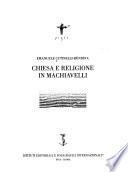 Chiesa e religione in Machiavelli