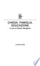 Chiesa, famiglia, educazione