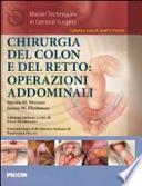 Chirurgia del colon e del retto. Operazioni addominali