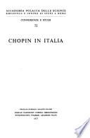Chopin in Italia