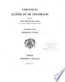 Chroniques d'Amadi et de Strambaldi