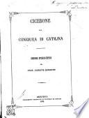 Cicerone e la congiura di Catilina