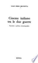 Cinema italiano tra le due guerre