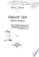 Cinquant'anni romanzo originale Orazio Grandi