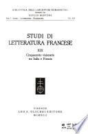 Cinquecento visionario tra Italia e Francia