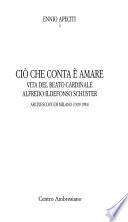 Ciò che conta è amare
