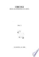 Circoli rivista di poesia