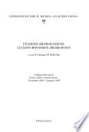 Citazioni archeologiche