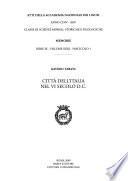 Città dell'Italia nel VI secolo d.C