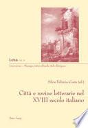 Città e rovine letterarie nel XVIII secolo italiano