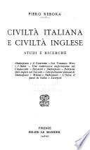 Civiltà italiana e civiltà inglese