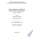 Clavicembali e spinette dal XVI al XIX secolo
