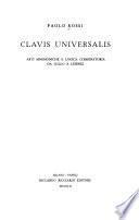 Clavis universalis
