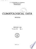 Climatological Data, Indiana