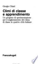 Climi di classe e apprendimento