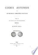 Codex Astensis qui de Malabayla communiter nuncupatur