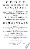 Codex juris ecclesiastici anglicani