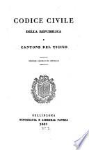 Codice Civile Della Repubblica E Cantone Del Ticino