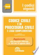 Codice civile e di procedura civile e leggi complementari