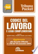 Codice del lavoro e leggi complementari