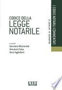 Codice della legge notarile