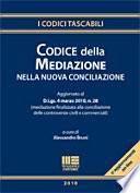 Codice della mediazione e della nuova conciliazione