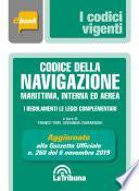 Codice della navigazione marittima, interna ed aerea