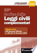 Codice delle leggi civili complementari