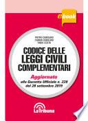 Codice delle leggi civili complementari