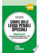 Codice delle leggi penali speciali