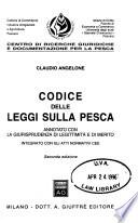 Codice delle leggi sulla pesca
