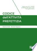 Codice dell’attività prefettizia