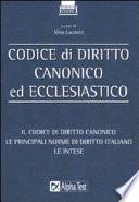 Codice di diritto canonico ed ecclesiastico