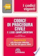 Codice di procedura civile e leggi complementari