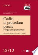 Codice di procedura penale 2012