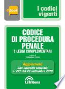 Codice di procedura penale e leggi complementari