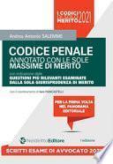 Codice penale annotato con le sole massime merito