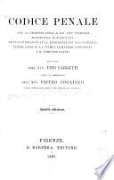 Codice penale con la giurisprudenza e gli atti ufficiali
