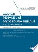 Codice penale e di procedura penale e leggi complementari